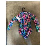 Size M (7-8) Ocean Gear 2pc Girls Swim Set