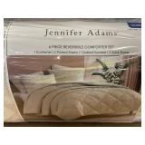Jennifer Adams 6-piece Comforter Set Queen