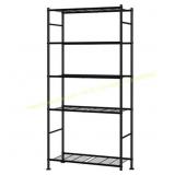 33.1W12.6D72.0H Sakugi 5-Tier Shelves, 33.1x12