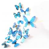 Butterfly Wall Decals 36 PCS, 3D Mural Deco