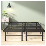 Zinus Rumi 14in Metal Bed Frame, Black unknown Siz