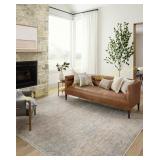 Loloi Angela Rose Blake BLA-01 Rug, Sky/Beige