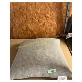 Unbranded 20x20in. Throw Pillow, Gray