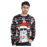 Adult Ugly Christmas Lama Holiday Sweater Sz 160