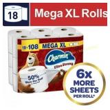Charmin Ultra Strong Toilet Paper 18 Rolls