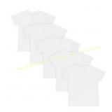 Hanes Toddler Boys 5 Pack Crew T-Shirts Sz 4T