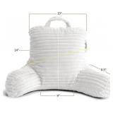Okeo Tek Faux Fur Plush Backrest Pillow