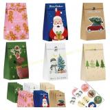 Riccioofy Christmas Treat Bags - 24 Gift Bags