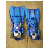 Size S REEF TOURER Flippers, Blue
