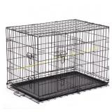 Pet Kennel Dog Folding Crate Wire Cage Divider