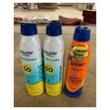 2 Ct. Equate 50SPF + Banana Boat 50SPF