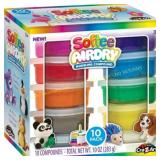 Cra-Z-Art Softee Air Dry Clay Set 10 Pack