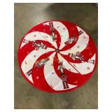 2ct QIONG MENG Xmas nutcracker Tree Skirt 48in