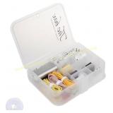 Yesesion 8-Compartment Cable Box with Lid