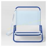 Sun Squad Sand Chair, Blue