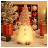 ISIKOGLU LED Gnome Decor, Plush Elf Figurine
