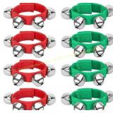 2ct AMOR PRESENT 8PCS Wrist Band Jingle Bells