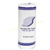 30ct 11 in. White 2-Ply Kitchen Paper Towel Roll