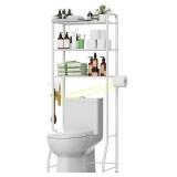 Simple Trending Over-Toilet Rack, 3-Tier