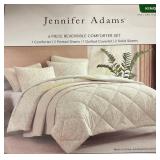 Jennifer Adams 6-piece Comforter Set Queen