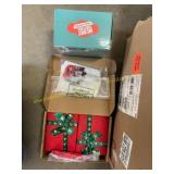 Box of Asst Christmas Decor