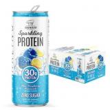 14ct Genius Gourmet Clear Protein Sparkling Water