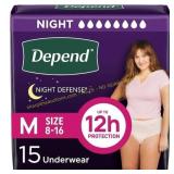 4Ct Depends Overnights