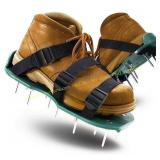 ATENGNES 3 Buckle Lawn Aerator Shoes with Straps