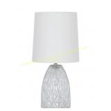 3 Ct. Mainstays 12.75in. Glass Table Lamps