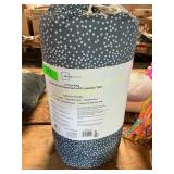Mainstays 8pc King Bedding Set w/ Tote, Grey Dots