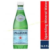 24-Pack Pellegrino Sparkling Mineral Water 16.9 oz
