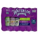 Waterloo Sparkling Water Variety Pack, 24 ct