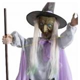 Vmohuyktx Animated Hovering Witch Prop