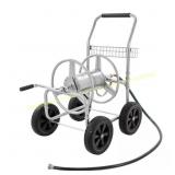 Hose Reel Cart 250 ft 5/8 in Hose, 4 Wheels