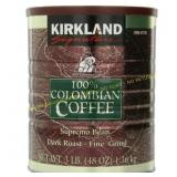 100% Colombian Coffee Supremo Bean Dark Roast