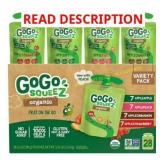 GoGo SqueeZ Organic Applesauce