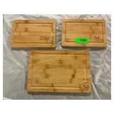 Chef s Favorite 3pc Cutting Board Set