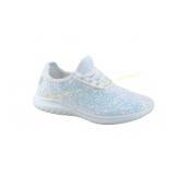 Size 3 Toozon Zone1k Glitter Slip On Flat Sneaker