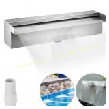 VEVOR Pool Fountain Stainless Waterfall Spillway