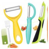Senbowe 6PCS Stainless Steel Peeler Set