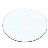 24 in. Clear Tempered Glass Top, 6.6 mm Thick