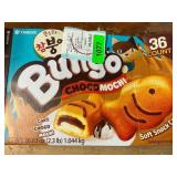 36-Pack Bungo Choco Mochi Snack Cakes