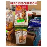 Kirkland Protein Bars, Nature Valley Biscuits