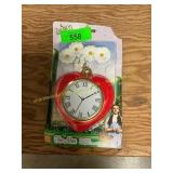 The Wizard Of Oz Heart Clock Girls Accessory