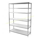 Hyper Tough 6-Tier Wire Shelves w/ Liners