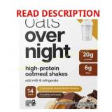 Oats Overnight High Protein Oatmeal Shake