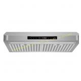 Tylza 30" 900 CFM Ducted Range Hood, 4-Speed
