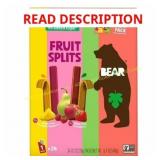 Bear Fruit Splits, 0.7 Ounce (Pack of 21)