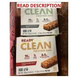 2ct Ready Clean Protein Bars
