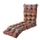 Greendale 22 in. x 72 in. Surreal Chaise Cushion